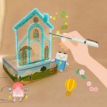 아두이노 코코아팹 드로잉 아크릴램프키트 5인용 펜 1개 전자회로