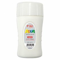 티티 아쿠아그림물감220cc (흰색)