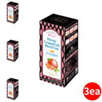 허니자몽블랙티 (30gx10개입) 3개 허니자몽티 Honey grape fruit tea 과일차 건강차 해독차 건강쥬스 다이어트쥬스 프리미엄티 자몽가루 과일티 자몽워터 과일워터