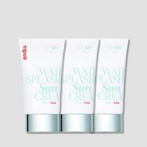 에스쁘아 NEW 워터 스플래쉬 선크림 프레쉬 시카 SPF 50+ PA++++ 60ml 3개 세트, 프레쉬시카 3개입