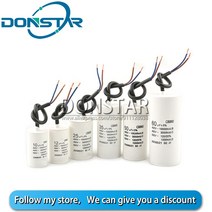 홈트레킹 런닝머신 세탁기 시동 모터 커패시터 CBB60 450V 5 미크로포맷 10 3 4 6 8, 01 3UF