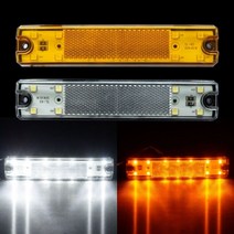 올콕(SORI LAMP) 12V-24V LED사이드등 (SL-45) LED차폭등 LED 시그널LED LED등 방향지시등 램프등 LED전구 자동등 시그널등+allcokㅍㄱ, 옵_12V용, 화이트LED