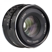 후지필름 Meike 50mm F2.0 수동 초점 렌즈 APS-C Canon EOS-M 용 Nikon 1 용 Sonyfor Fuji Fujifilm 용 4/3, 02 M4/3