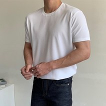 냉동고 머슬핏 반팔 티 남자 데일리 시원한 쿨 여름 봄 트레이닝복 티셔츠 옷 코디