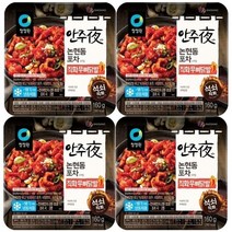 대상 청정원 안주야 논현동 포차 직화무뼈닭발160g 4개, 160g