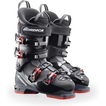 Nordica 노르디카 남성 스포츠머신 390 부츠, Black/Anthracite/Red, 28.5