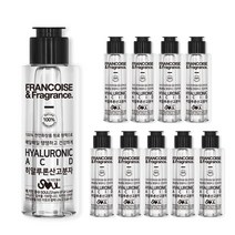 프랑스와즈 히알루론산 원액 100% 고분자 저분자 대용량 수분폭탄 보습 탄력, 히알루론산고분자100ml X 10개