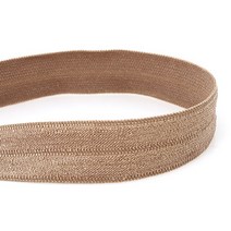 [Y-41-02]접밴드헤어타이 15mm 진베이지 1yd(90cm)