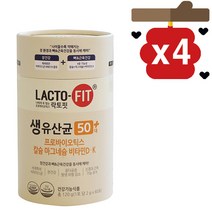 락토핏 생유산균 50대+ 2g x 60포 4통, 상세페이지 참조, 상세페이지 참조