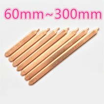 동관 구리 동 파이프 CPU GPU RAM 히트 튜브 노트북 쿨러 플랫 싱크 컴퓨터 60mm300mm 1 개, 16.26mm