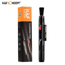K & F Concept DSLR 카메라 및 민감한 전자 광학 클리닝 도구 용 개폐식 소프트 브러시가있는 렌즈 클리닝, 없음