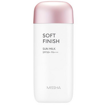 미샤 올 어라운드 세이프 블록 소프트 피니쉬 선밀크 SPF50+/PA+++, 70ml, 11개