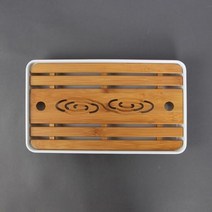 다반 화이트 다기상 다도찻상 33x19cm 차판 구름 다기, 단품, 1개