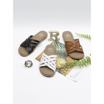 코지 스트랩 짜임 베이직 바캉스 여행코디 슬리퍼