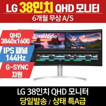 LG전자 리퍼모니터 38인치모니터 38WN95C (QHD+/Nano)