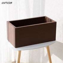 CNTCSM 직사각 시멘트 화분 라지 롱 마그네슘 머드 박스 꽃통 식재함 그린 식재 분경 심플, 브라운/66, K#100*50*50cm(가로*세로*높이)