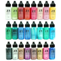 J.X Professional 수성 에어브러쉬 물감 워터베이스 컬러 35ml 일반색 24종, 1개, 레드브라운