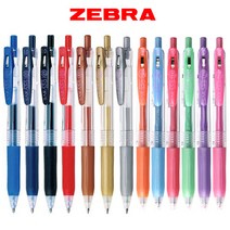 제브라 사라사클립 중성펜 1.0mm, 사라사 - 1.0mm, 블루블랙 FB