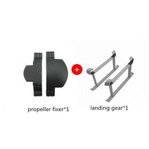 DJI Mini 3 Pro 드론 액세서리용 랜딩 기어 익스텐디드 레그 프로텍터 스키드 피트 프로펠러 픽서 391182, 2in 1 combo