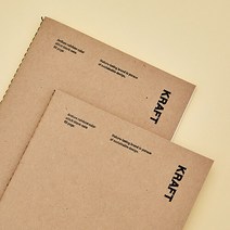 I AM PAPER 크라프트 스티치 노트, 옵션선택:단일상품, 단품