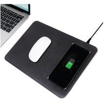 무선충전마우스패드(MOG-08710W블랙NOTECASE), 단품
