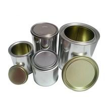 페인트통 공캔 빈깡통 사이깡 사각깡통 화분 원형 부자재 0.5L 1L 2L 4L, 원형 공캔 4L (뚜껑O)(손잡이O)