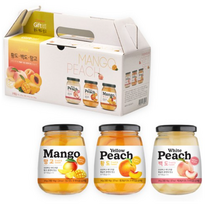 조이웰 황도 345g + 망고 345g + 백도 345g 세트, 19세트