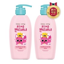LG생활건강 베비언스 핑크퐁 컨디셔너 380ml (자몽릴리향) 2개