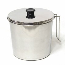 동무 스텐음식물쓰레기통 2L(소) 음식물처리음식물쓰레기통 스탠음식물쓰레기통 쓰레기통 스탠쓰레이통 스텐리스쓰레기통
