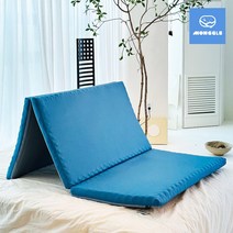 몽글 3단 여름 접이식 6.5cm 토퍼 매트리스 2사이즈 2컬러