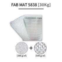 유리섬유 FAB MAT 5838 30Kg 로빙크로스 일반 유리섬유 합침 FRP 선박 요트 제작