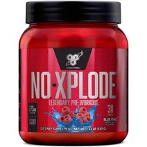BSN 노익스 1.2lb 노익스부스터 블루 라즈 NOXplode 노익스플로드 30회 Blue Raz