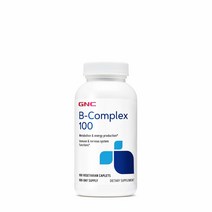 지앤씨 GNC 복합 비타민B 100 100정 GNC B-Complex100 100 Capsules, 1개