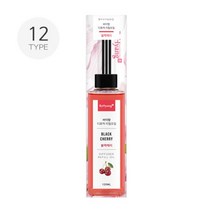 120ml 아쿠아체리블라썸 바이향 레몬유칼립투스 라벤더 피치 더허브샵 블랙체리 사각 디퓨져 12종 블루밍피오니 자몽 리필오일 W478B1D 방향제 용기:자몽외 13가지 옵션