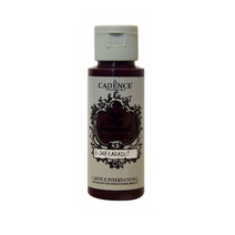 E348 (Mulberry Purple) 헤리티지공예 스타일 매트 에나멜 물감 59ml (무광 수성 유리 글라스 포슬린 물감)