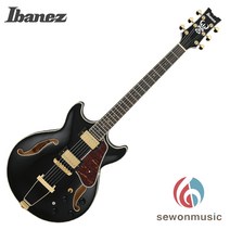 아이바네즈 일렉기타 AMH90 BK 블랙 할로우바디