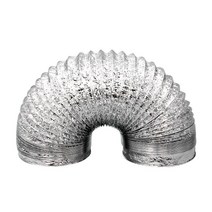 보일러 연도 자바라 난로 연도 주름관 연통 닥트호스, 폭120mm x 1.5m클램프+테이프2m
