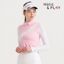 홀릭앤플레이 여성 스판 냉감 긴팔티셔츠 HB2WTS001PK