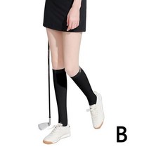 체육용품 체육교구 스포츠용품여자 얼음 실크 태양 보호 다리 커버 숙녀 여름 야외 승마 스포츠 튜브 골프, 02 B