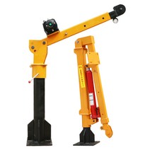 이동식 크레인 호이스트 미니 전동윈치 리프트 전동 기중기 소형 220V, (12v500kg 유압식+리모컨)