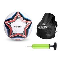 스타 매니아 축구공 5호 + 볼가방 + 볼 펌프 세트, 매니아축구공5호+볼가방+볼펌프