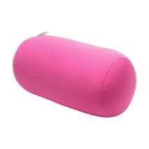 발받침대 미니 원통형 베개 쿠션 편안한 Taval 롤 환자 아픈 사람 마이크로 Microbead 여행, [04] PINK