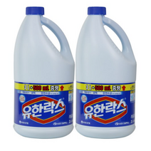 유한락스 레귤러(3L + 500ml) x 2개 살균 표백 소독, 3500ml