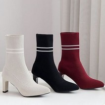 여자 가을 니트발목 앵클부츠 발편한 신발부츠 가을앵글부츠 겨울부츠 여자가을신발 니트발목앵클부츠 오피