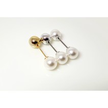 진주 옷핀 브로치 머플러핀 스카프핀 부토니에 브로찌