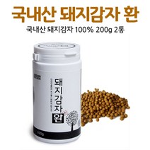 국내산 돼지감자환 뚱단지 뚱딴지 국산, 2통, 200g