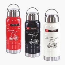 칼라 자전거 보온병 550ml 휴대용 손잡이 스텐 보냉 물병 아웃도어 텀 보온보냉병 보온병 아웃도어물병 대용량보온병 스텐보온병 손잡이보온병 국산대형보온병 등산물병 보틀물병, CK 본상품선택