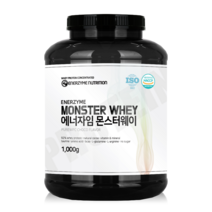 에너자임 몬스터웨이WPC 유청단백질 1000g 초코맛 커피맛, 초코맛1000g