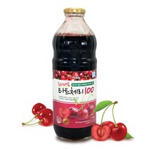 타트체리쥬스 원액그대로담은 NFC착즙 HACCP 100%터키산1000ml, 1병, 1000ml