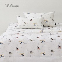 레노마홈(renoma home) 레노마홈 서핑미키 홑이불 베개세트 S 블루 베개커버40*60